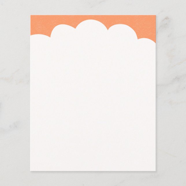 Cloud Toppar - Persiska Flygblad (Framsidan)