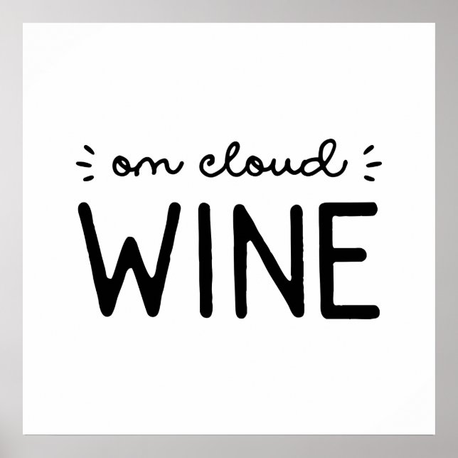 Cloud Vin Poster (Framsidan)
