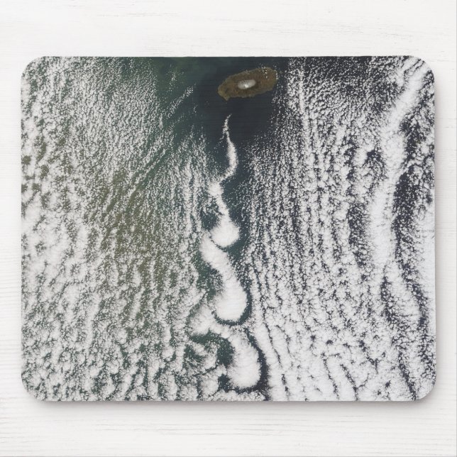 Cloud vortices off Cheju Do, Sydkorea Musmatta (Framsidan)