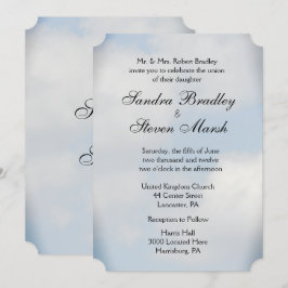 Cloud Wedding-inbjudningar Inbjudningar