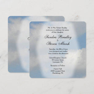 Cloud Wedding-inbjudningar Inbjudningar