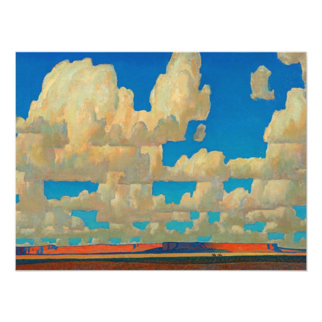 Cloud World av Maynard Dixon Fototryck (Framsidan)