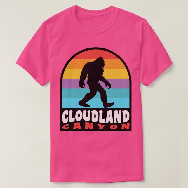 Cloudland Canyon State Park Georgia Hiking T Shirt (Design framsida)