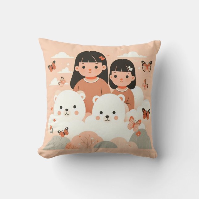 Cloudland Cubs Kudde (Framsida)