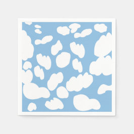 Clouds Blå himmel Clouds Party Pappersservett