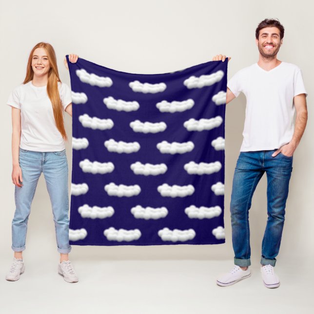 clouds Fleece Blanket (På plats)