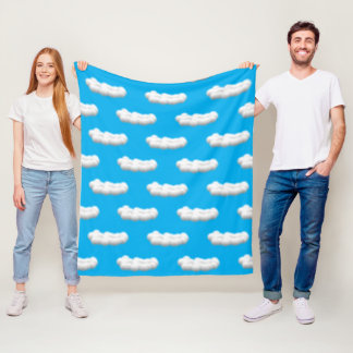 clouds Fleece Blanket