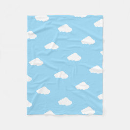 Clouds Fleece Blanket