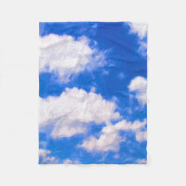 Clouds Fleece Blanket (30 tum x 40 tum)