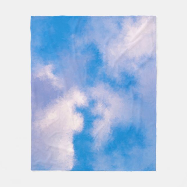 Clouds Fleece Blanket, 50" x60" (Framsidan)