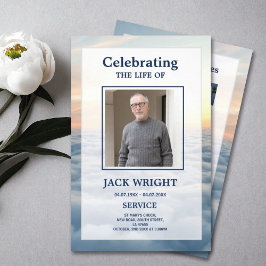 Clouds Funeral Service Program Firande of Life
