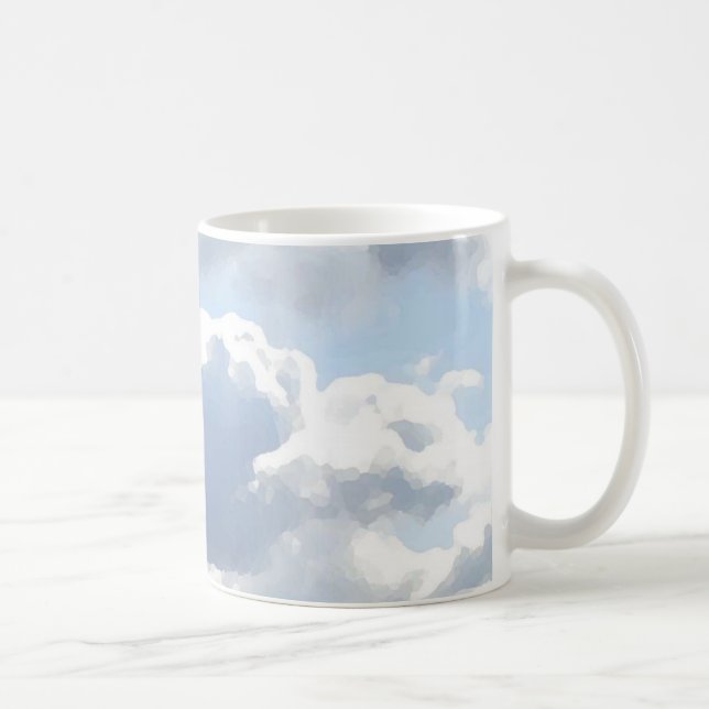 Clouds in Blue Sky  Kaffemugg (Höger)