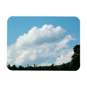 Clouds Meet Träd Magnet