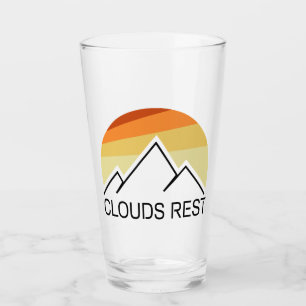 Clouds Rest Mountain Yosemite Retro Glaskopp
