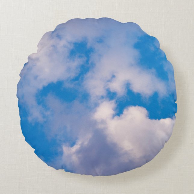 Clouds Round Cushions Rund Kudde (Framsidan)