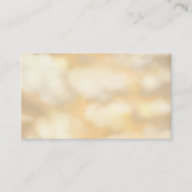 Clouds Sunset Sky Lightworker Business Cards Visitkort (Framsida)