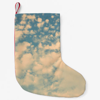 Clouds - vintage effect style pictureshome decor,  liten julstrumpa