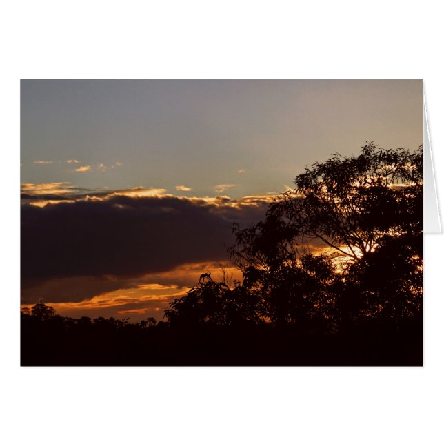 Cloudscapes Card Hälsningskort (Framsidan Horizontal)