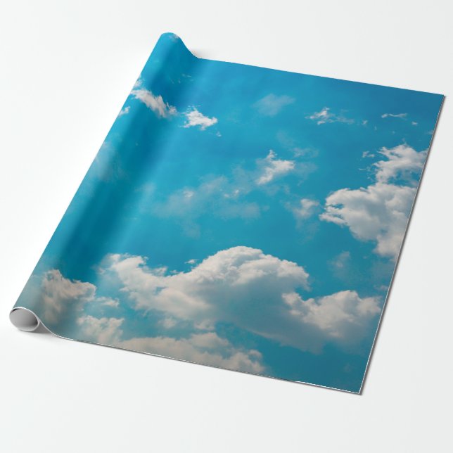 Cloudy and blue sky backgroundabstract, air, area, presentpapper (Utrullad)
