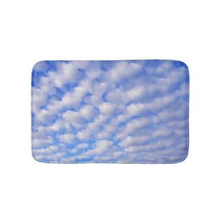 Cloudy Blå himmel Bath Mat Badrumsmatta