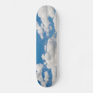 Cloudy blå himmel skateboard bräda 19,5 cm