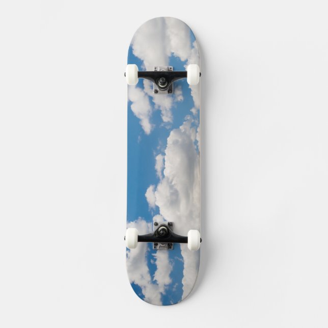 Cloudy blå himmel skateboard bräda 19,5 cm (Framsida)
