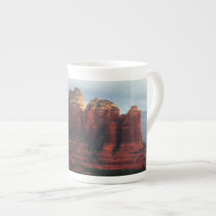 Cloudy Coffee Pot Sten i Sedona Arizona Benporslin Mugg