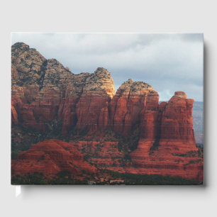Cloudy Coffee Pot Sten i Sedona Arizona Gästböcker