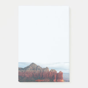Cloudy Coffee Pot Sten i Sedona Arizona Post-it Block