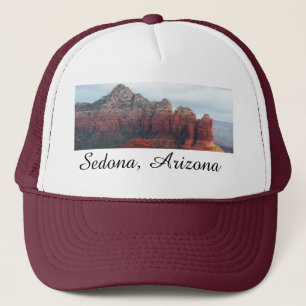 Cloudy Coffee Pot Sten i Sedona Arizona Truckerkeps
