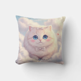 Cloudy Cuddle Cat Pillow Kudde