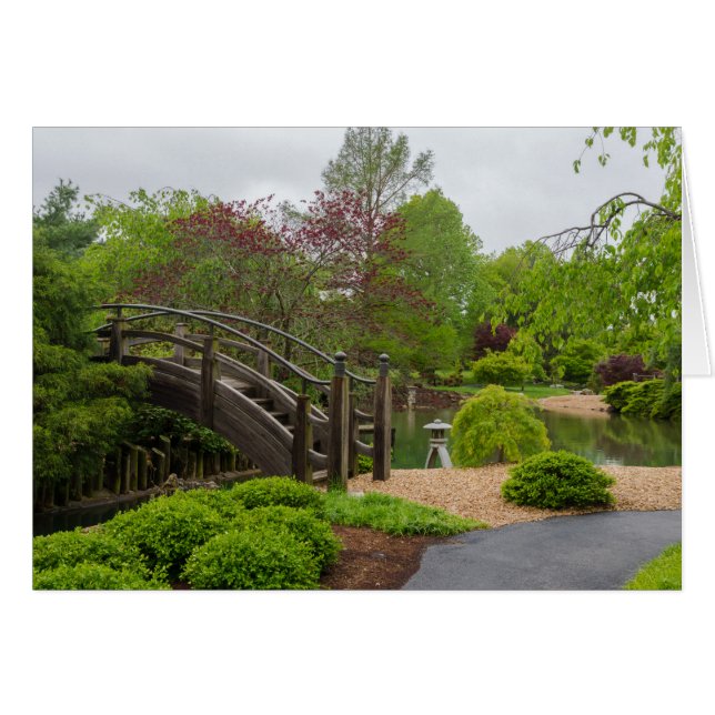 Cloudy Day Garden Stroll OBS Kort (Framsidan Horizontal)