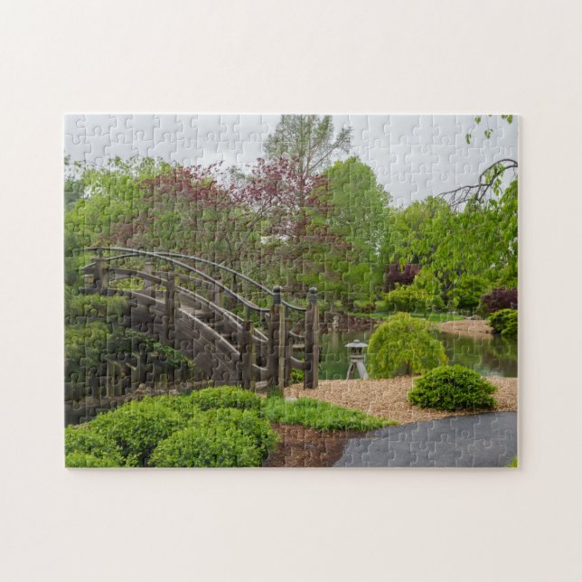 Cloudy Day Garden Stroll Pussel (Horisontell)