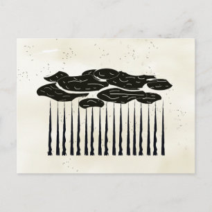 Cloudy Day on Vellum Vykort
