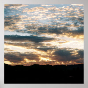 Cloudy Dusk.... Poster