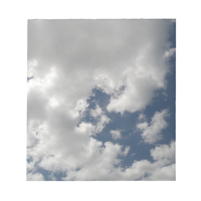 Cloudy Himlar Anteckningsblock (Framsida)