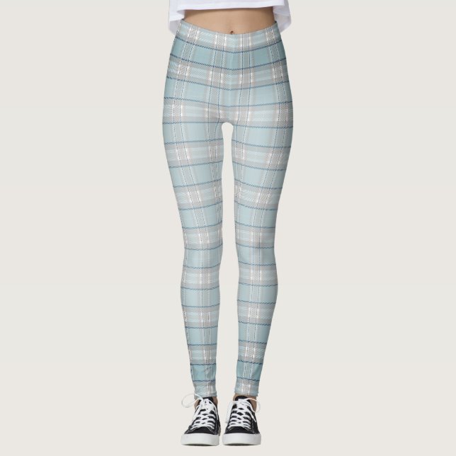 Cloudy Himlar (faded) Leggings (Framsida)