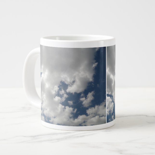 Cloudy Himlar Mugg Jumbo Mugg (Framsida vänster)
