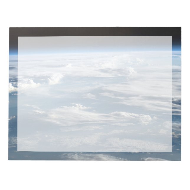 Cloudy Himlar over Sudan Anteckningsblock (Framsida)