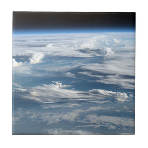 Cloudy Himlar over Sudan Kakelplatta