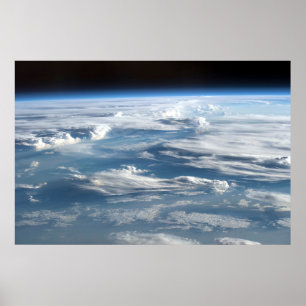 Cloudy Himlar over Sudan Poster