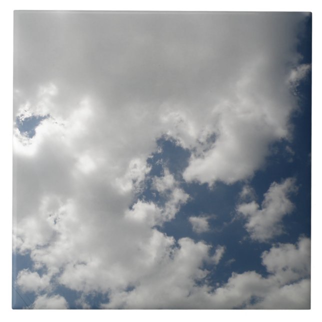 Cloudy Himlar Tile Kakelplatta (Framsidan)