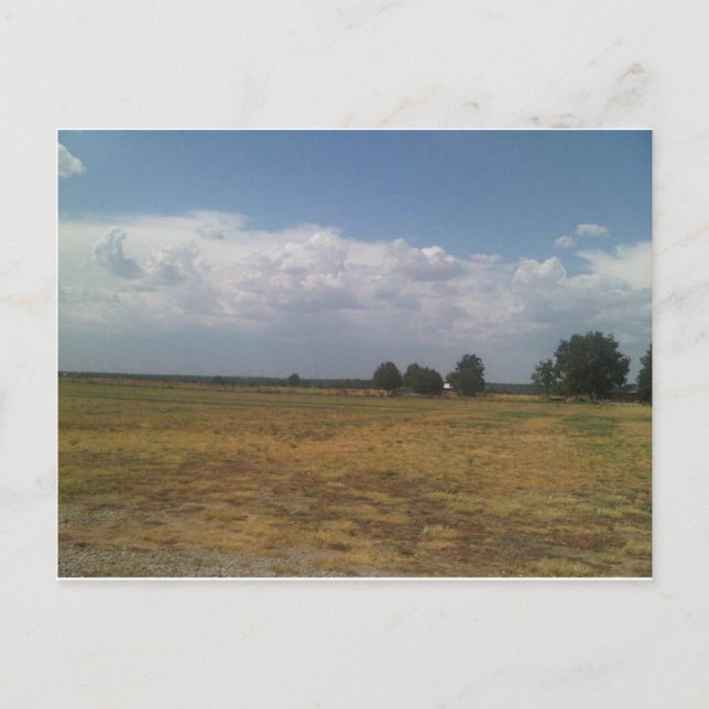 Cloudy Himlar vykort (Framsida)