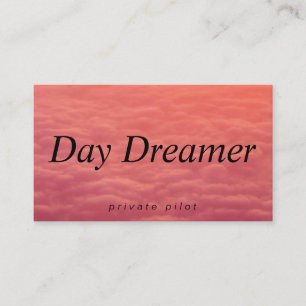 Cloudy Himmel Dag Dreamer Visitkort