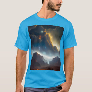 Cloudy liggande t shirt