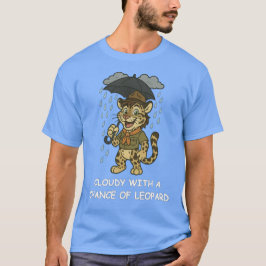 Cloudy med leopards chans t shirt