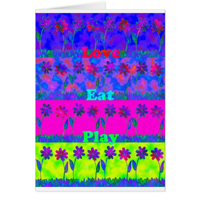 Cloudy Nice Day Bättre natt.png Hälsningskort (Framsidan)