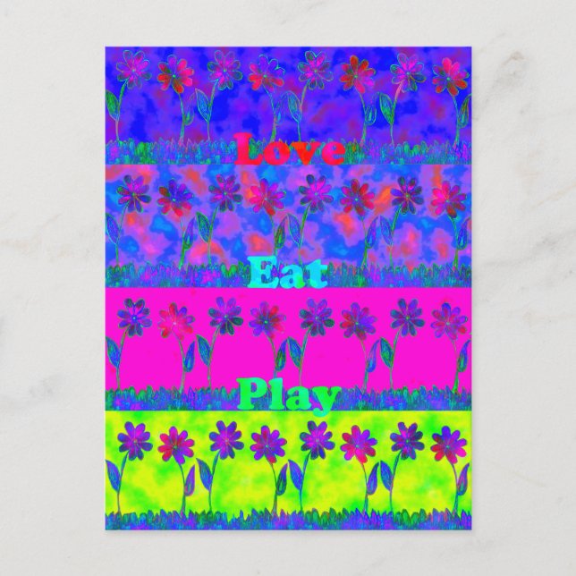 Cloudy Nice Day Bättre natt.png Vykort (Framsida)