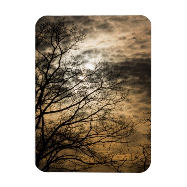 Cloudy Sol Scene Magnet (Vertikal)