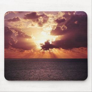 Cloudy Sunset Over Sea Horizon Musmatta